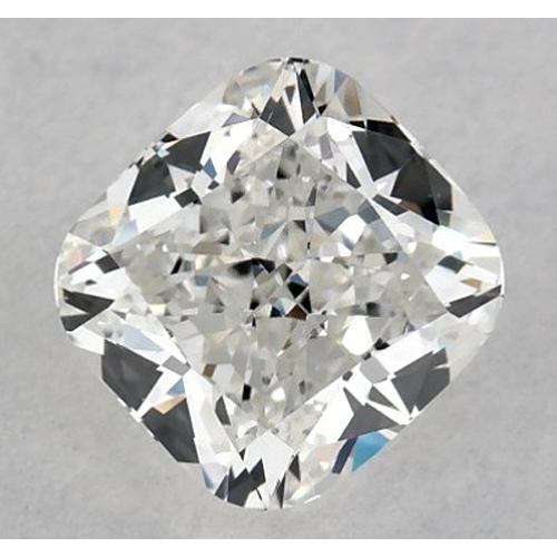 6 Karat Kissenschliff Natürlicher Diamant aus der Erde, lose F VVS2 Exzellenter Schliff