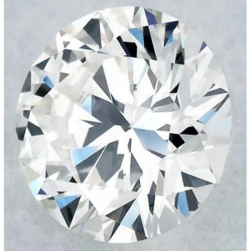 6 Karat runder Diamant, F, VVS1, exzellenter Schliff, lose