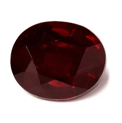 Echter Rubin Gemstone – Hauptansicht