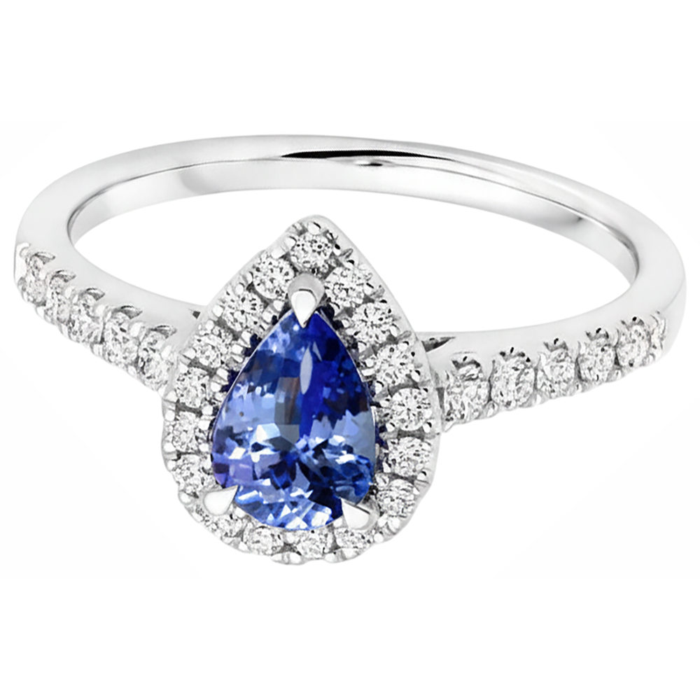 echter round diamant 6.60Karat ring Seitenansicht
