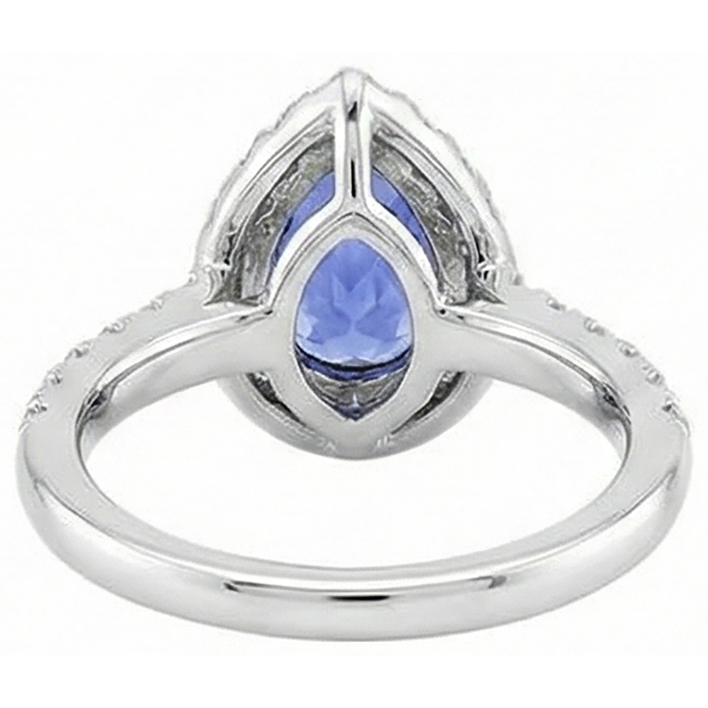echter round diamant 6.60Karat ring mit Diamantbesatz