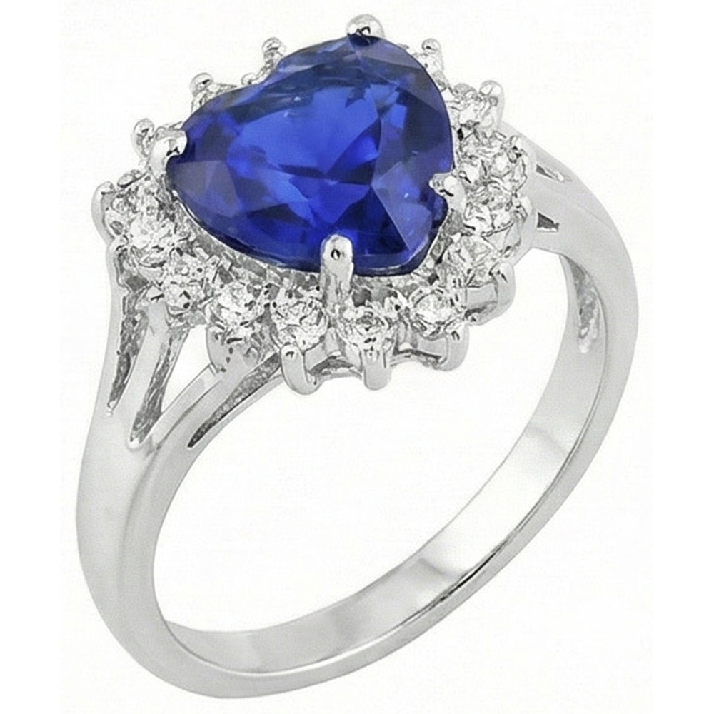 echter round diamant 7.60Karat ring Vorderansicht