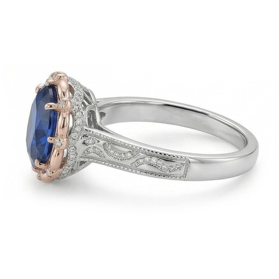 7 Karat Saphirring