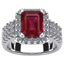 Echter Rubin Ring 7.50 Karat