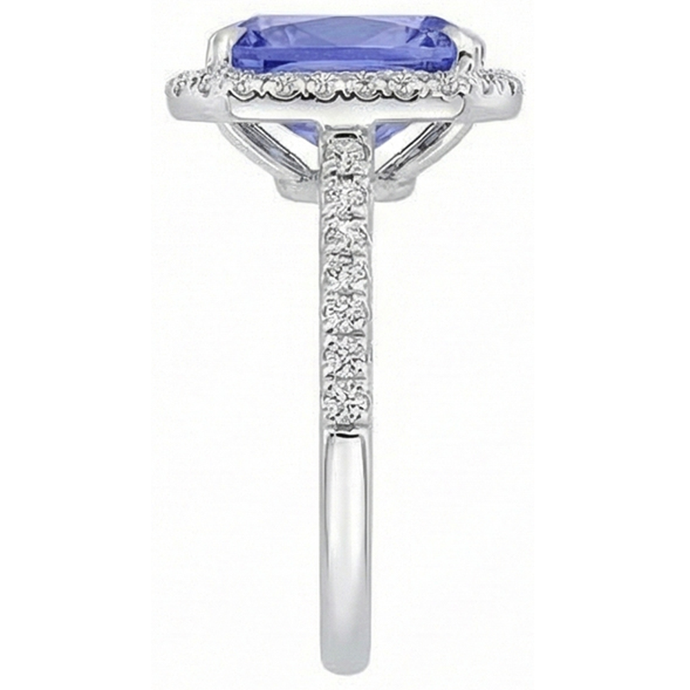 echter round diamant 8.80Karat ring Draufsicht