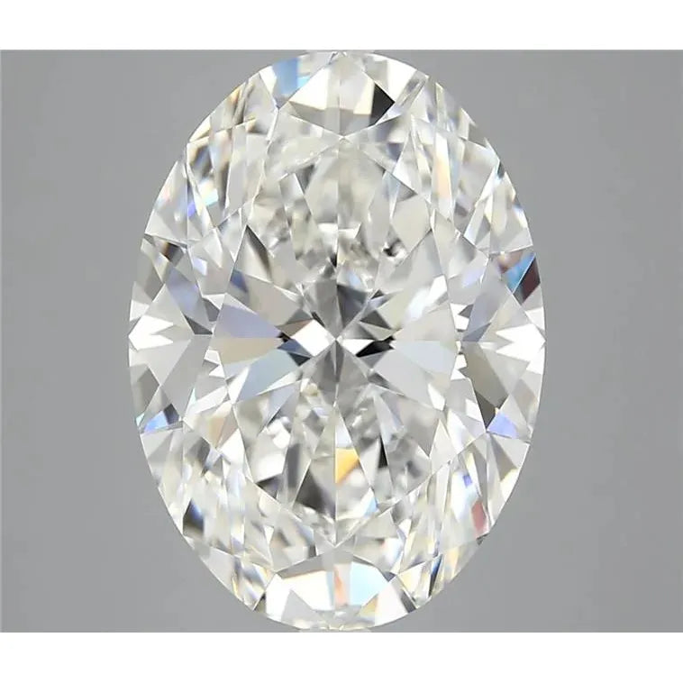 Oval Brillant Ring in Gold – Hauptansicht