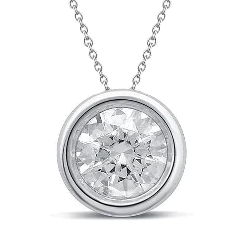 8 Karat Echt Diamantanhänger