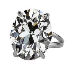 8 Karat Brillant Einzelstein-Ring in 14K Weißgold
