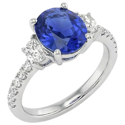 Echter Diamant Ring 9 Karat