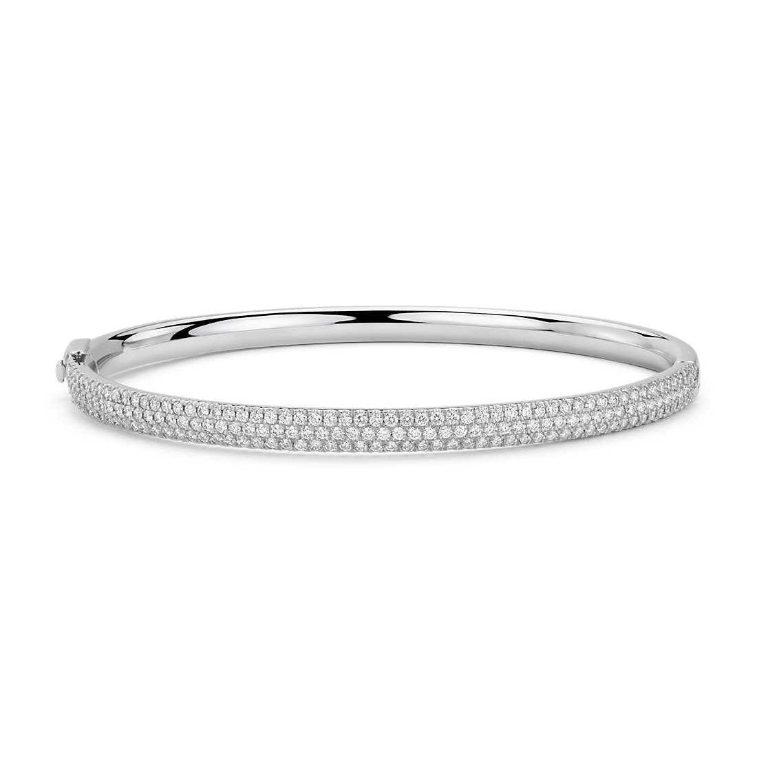 Brillantschliff Diamant Ring in 14K Weißgold – Hauptansicht
