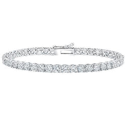 9 Karat Natürliche Diamant-Tennisarmband