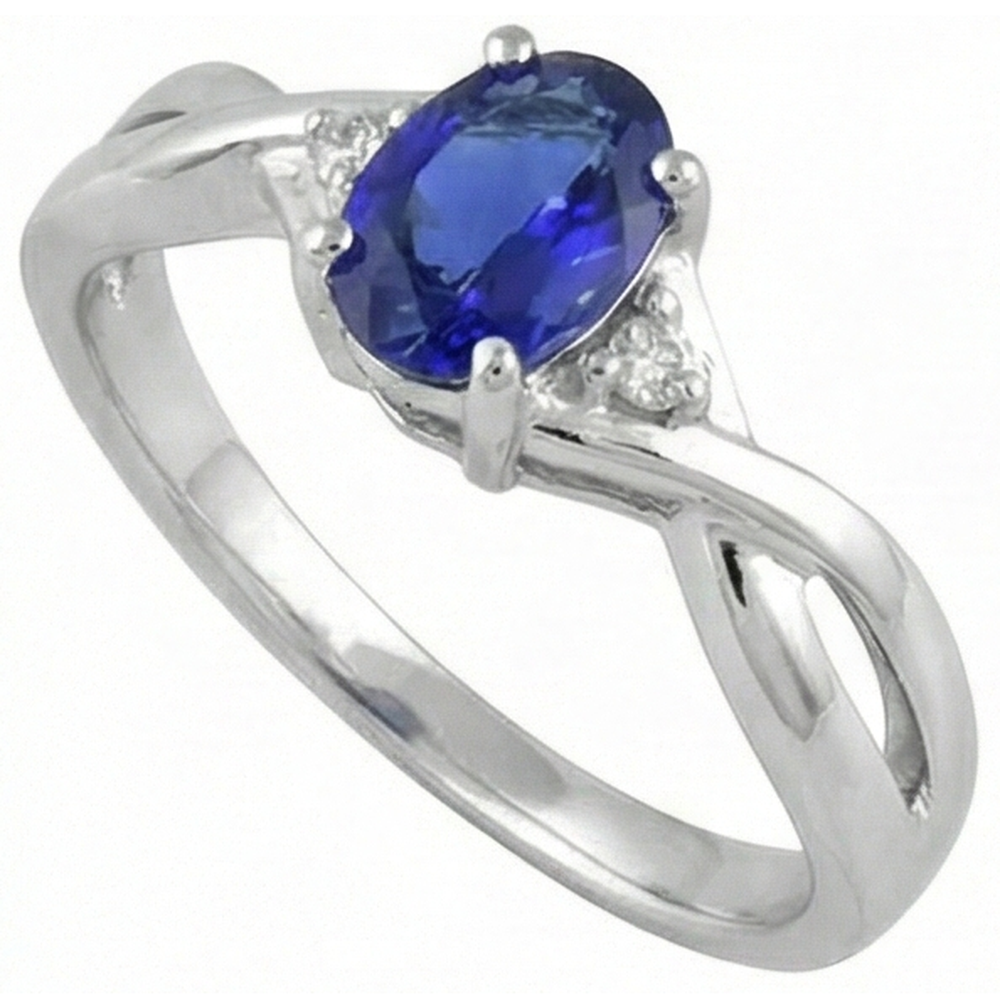 Exquisiter Edelstein-Ring 1,50 Karat – Seitenansicht