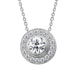 Brillanter Halo mit Antik Brillant – 4 Karat
