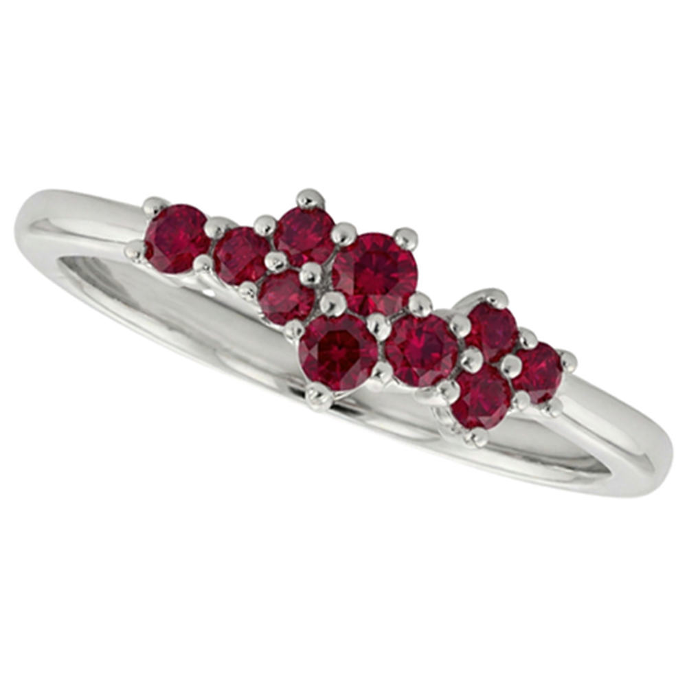 Band Burma Ruby 1.40 Karat Damen Schmuck