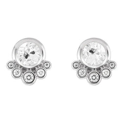 Erdgewonnener Old Mine Cut Brillant Ohrringe – 3,50 Karat in 14