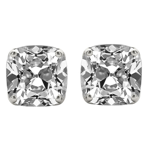 Stilvoller Edler Diamant Ohrringe 11 Karat – Hauptansicht