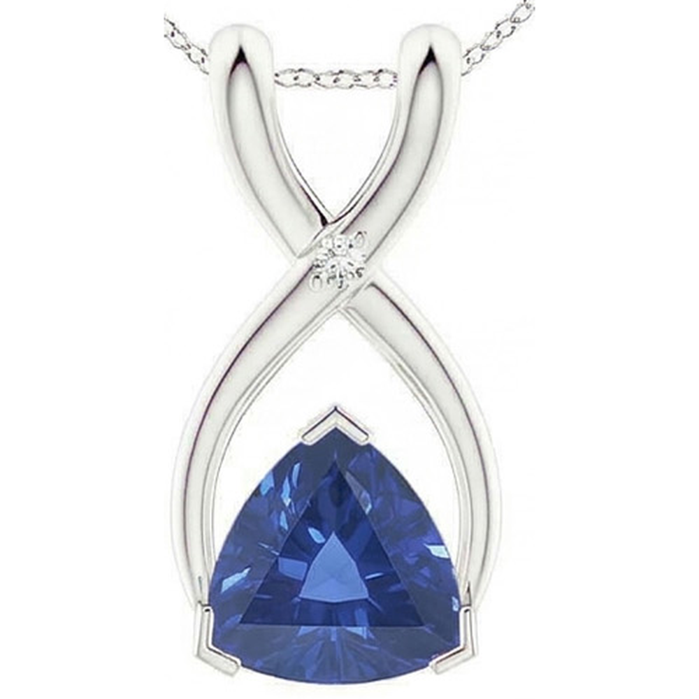 echter round diamant 2.75Karat anhänger Detailansicht