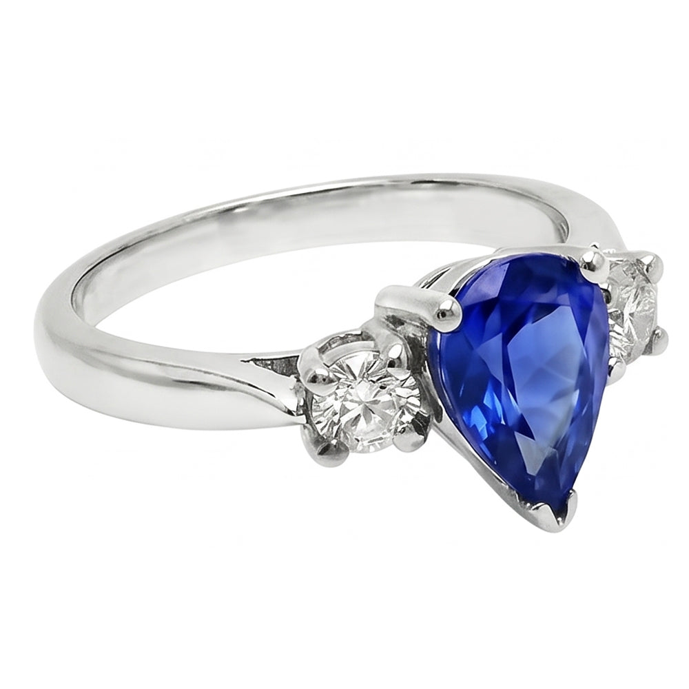 echter round diamant 4.20Karat ring Detailansicht
