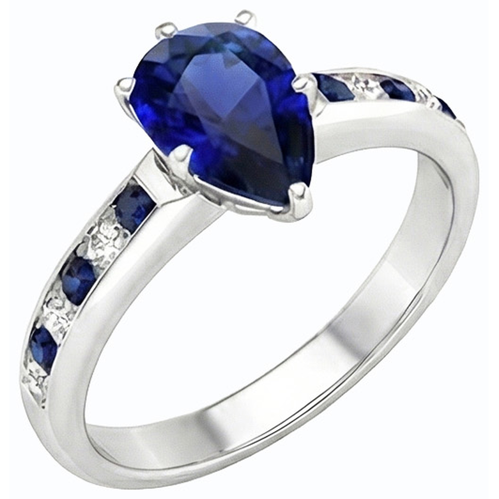 echter round diamant 2Karat ring Vorderansicht