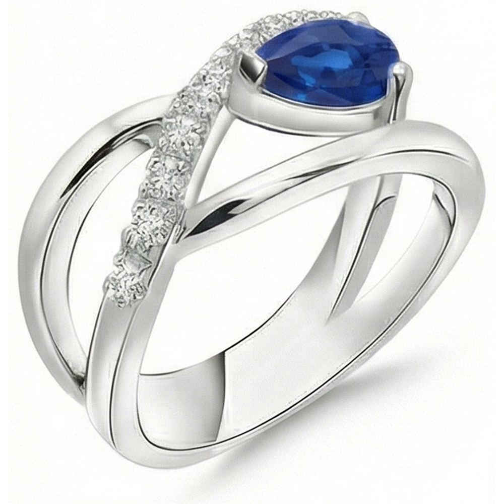 echter round diamant 2.65Karat ring Detailansicht