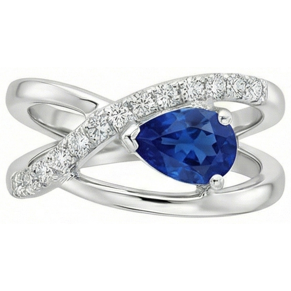 echter round diamant 2.65Karat ring Seitenansicht