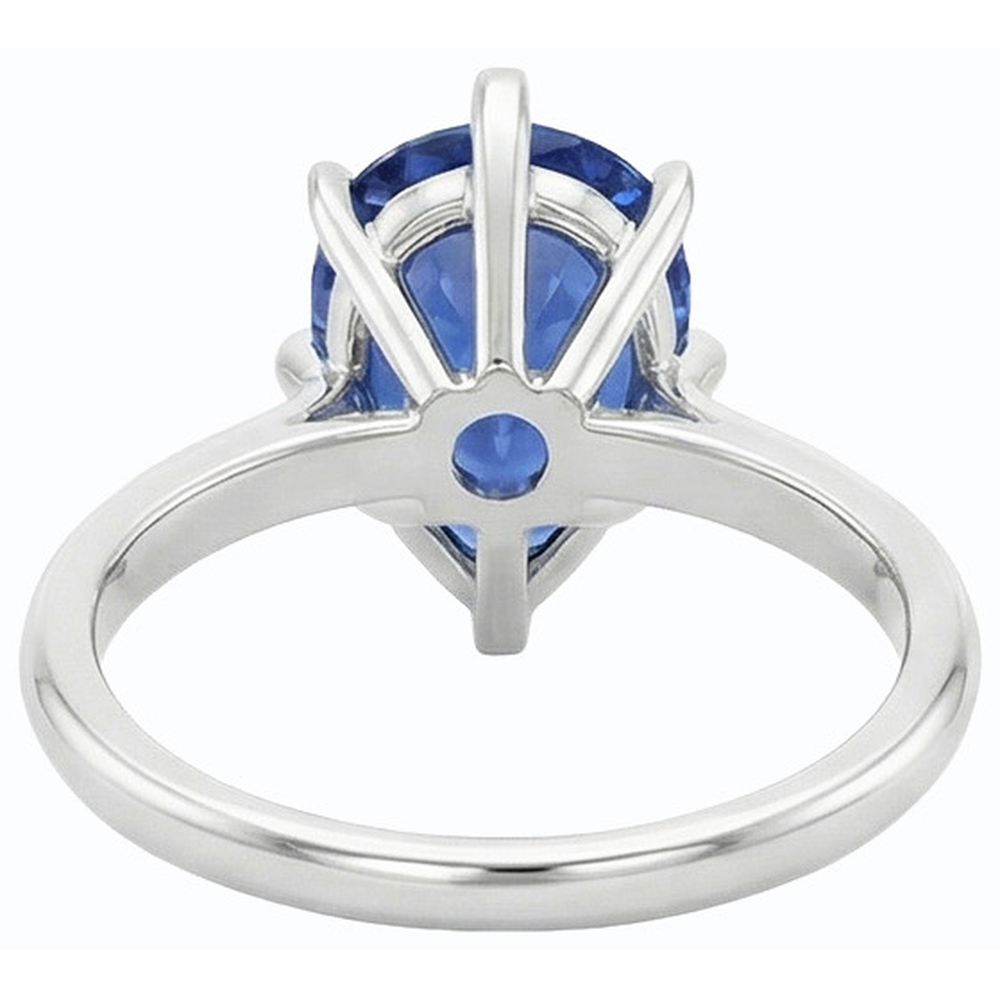 echter round diamant 2.50Karat ring Detailansicht