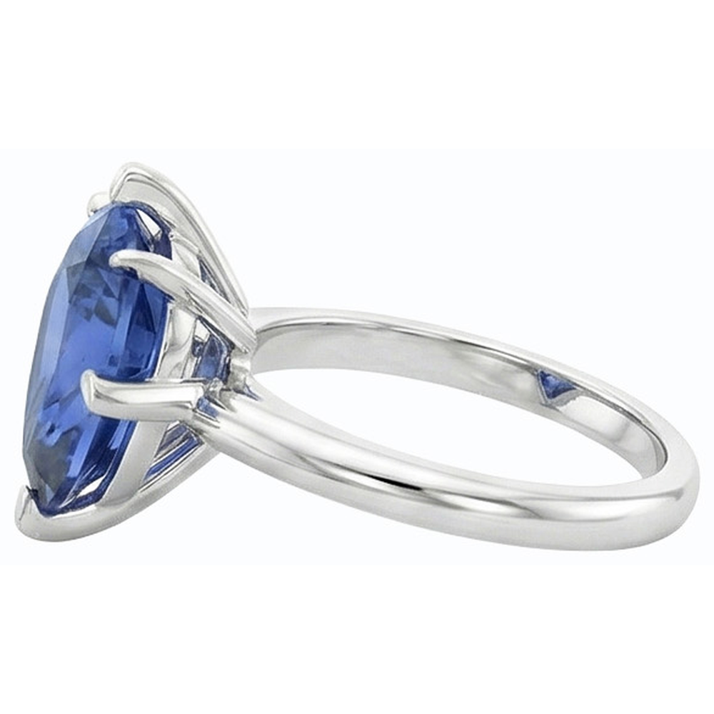 echter round diamant 2.50Karat ring auf Weiß