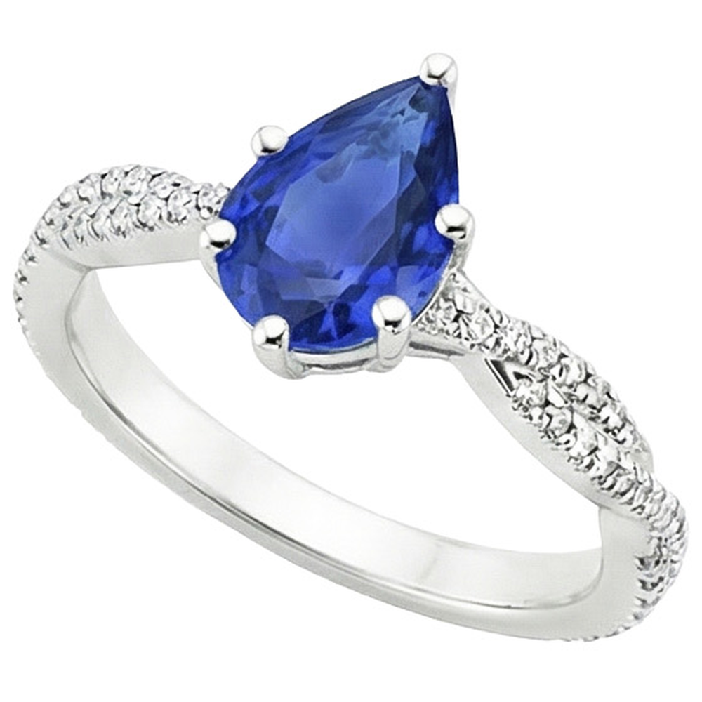 echter round diamant 5.50Karat ring Detailansicht