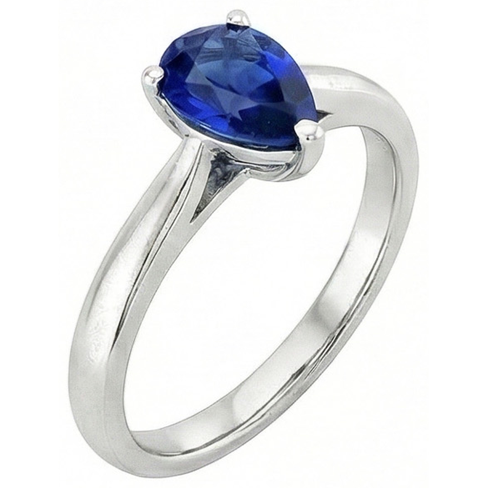 echter round diamant 1Karat ring Detailansicht
