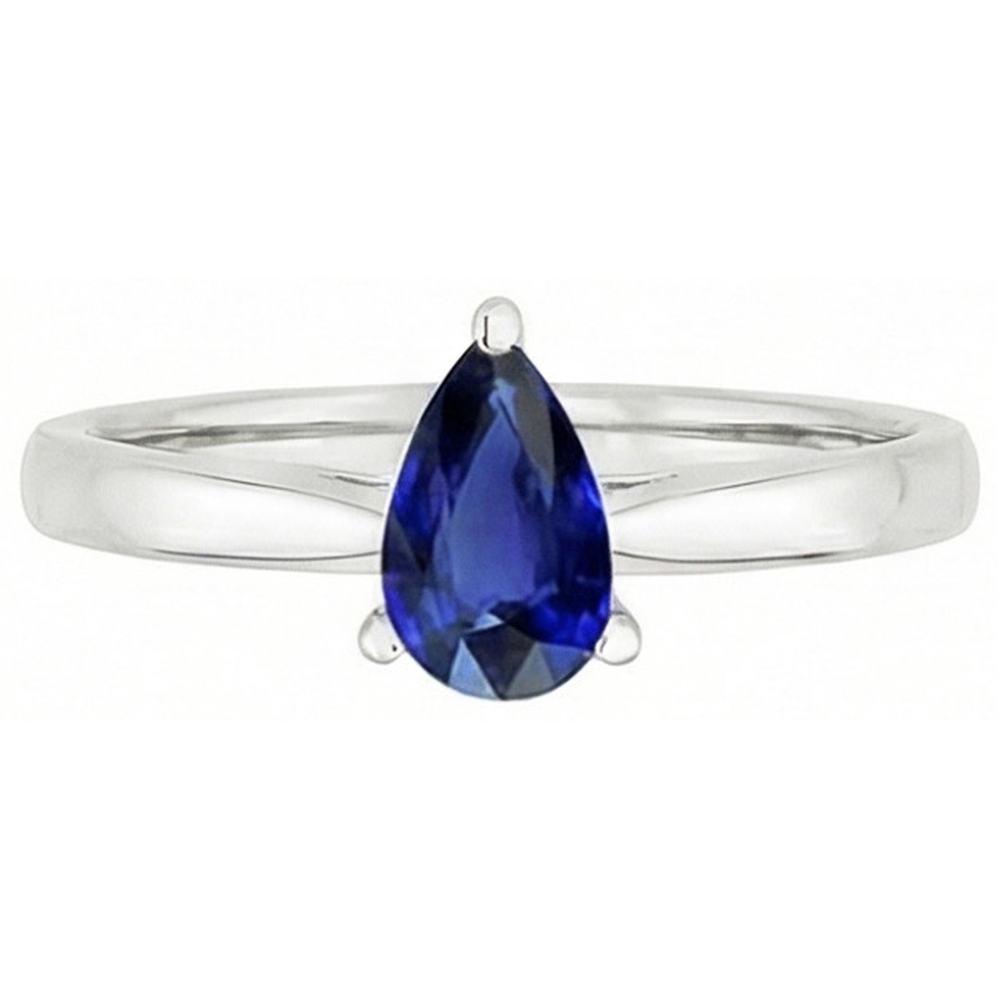 echter round diamant 1Karat ring Seitenansicht