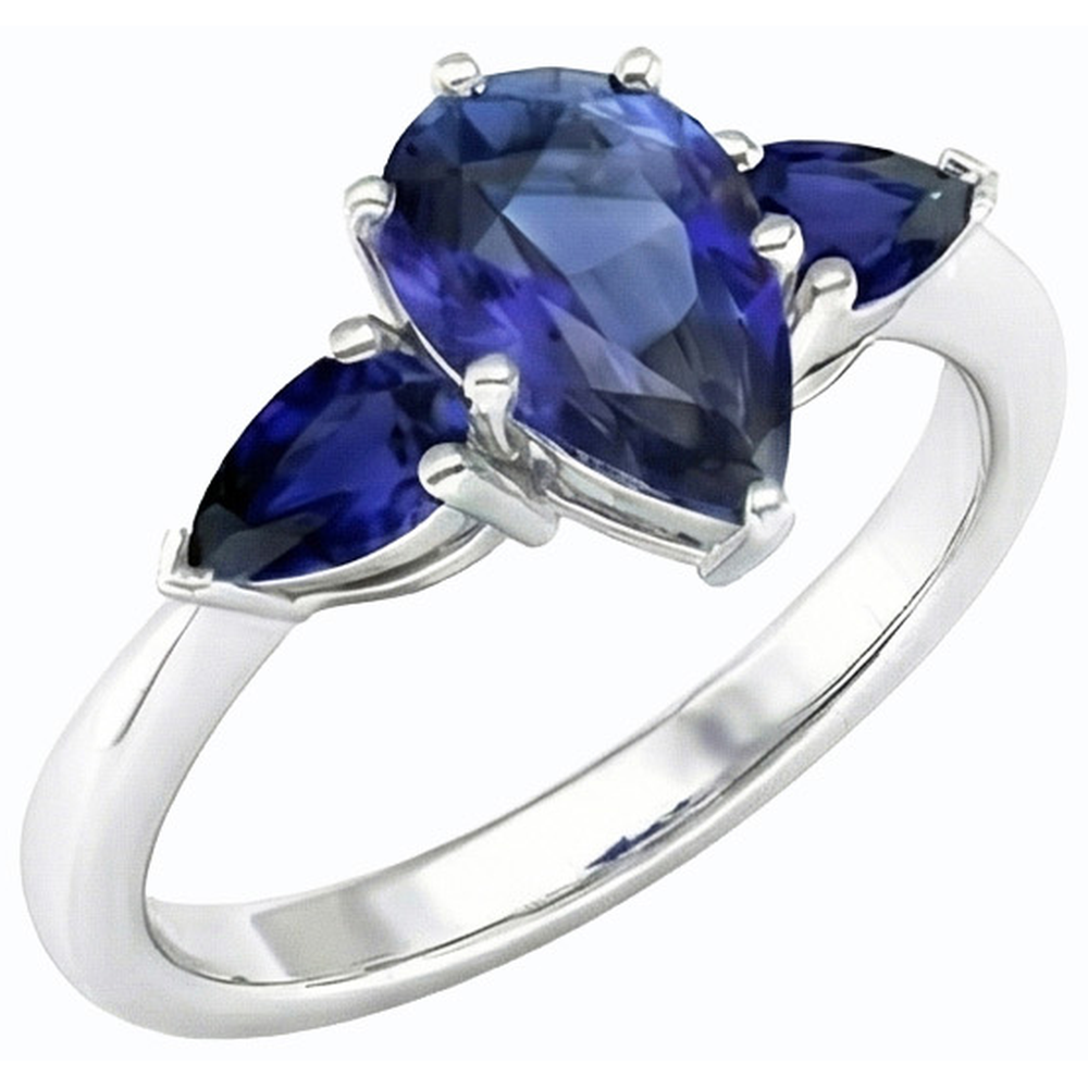 echter round diamant 2Karat ring Seitenansicht