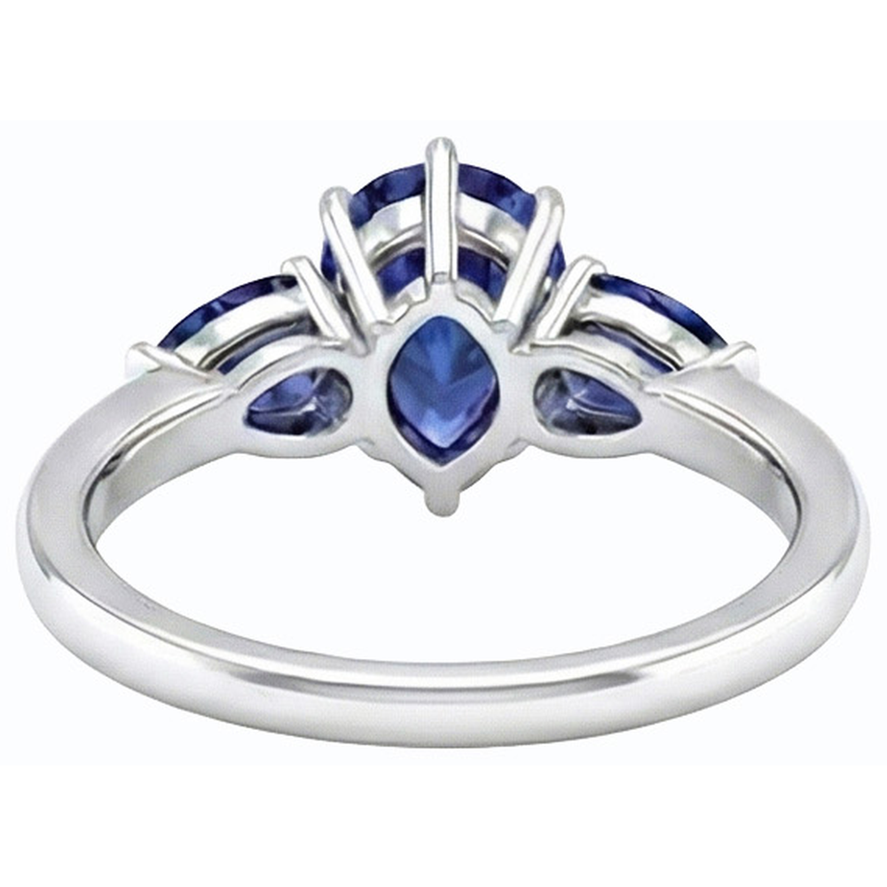 echter round diamant 2Karat ring Detailansicht