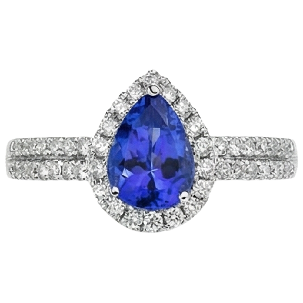 echter round diamant 4.75Karat ring Seitenansicht