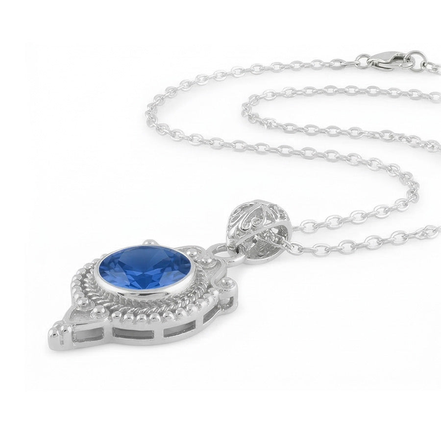 echter round diamant 8Karat anhänger Detailansicht
