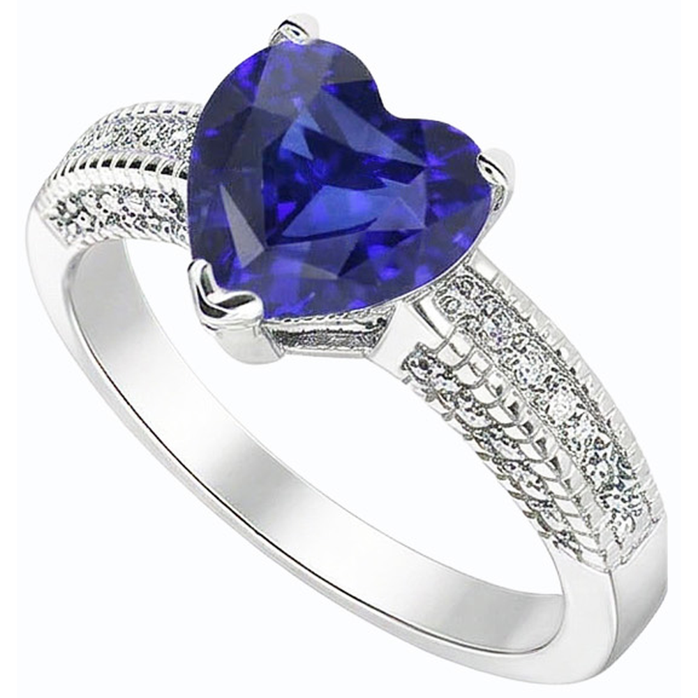 echter round diamant 2.50Karat ring Vorderansicht