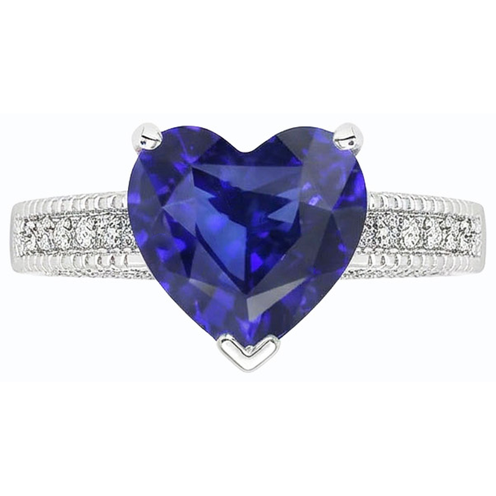 echter round diamant 2.50Karat ring Detailansicht