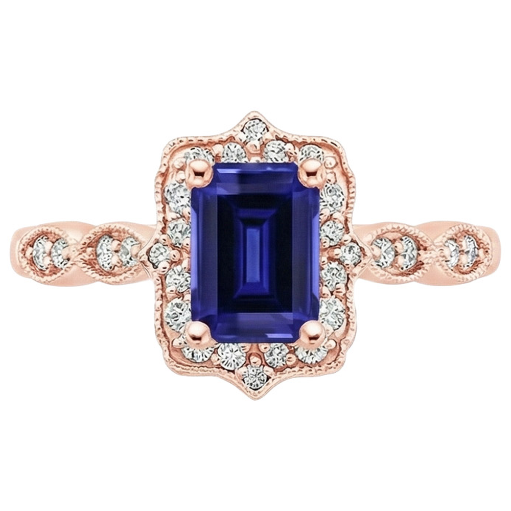 echter round diamant 3Karat ring Seitenansicht