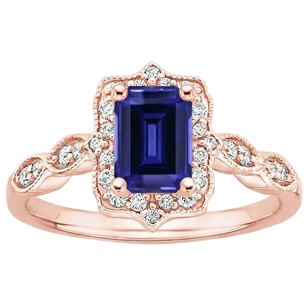 echter round diamant 3Karat ring Detailansicht