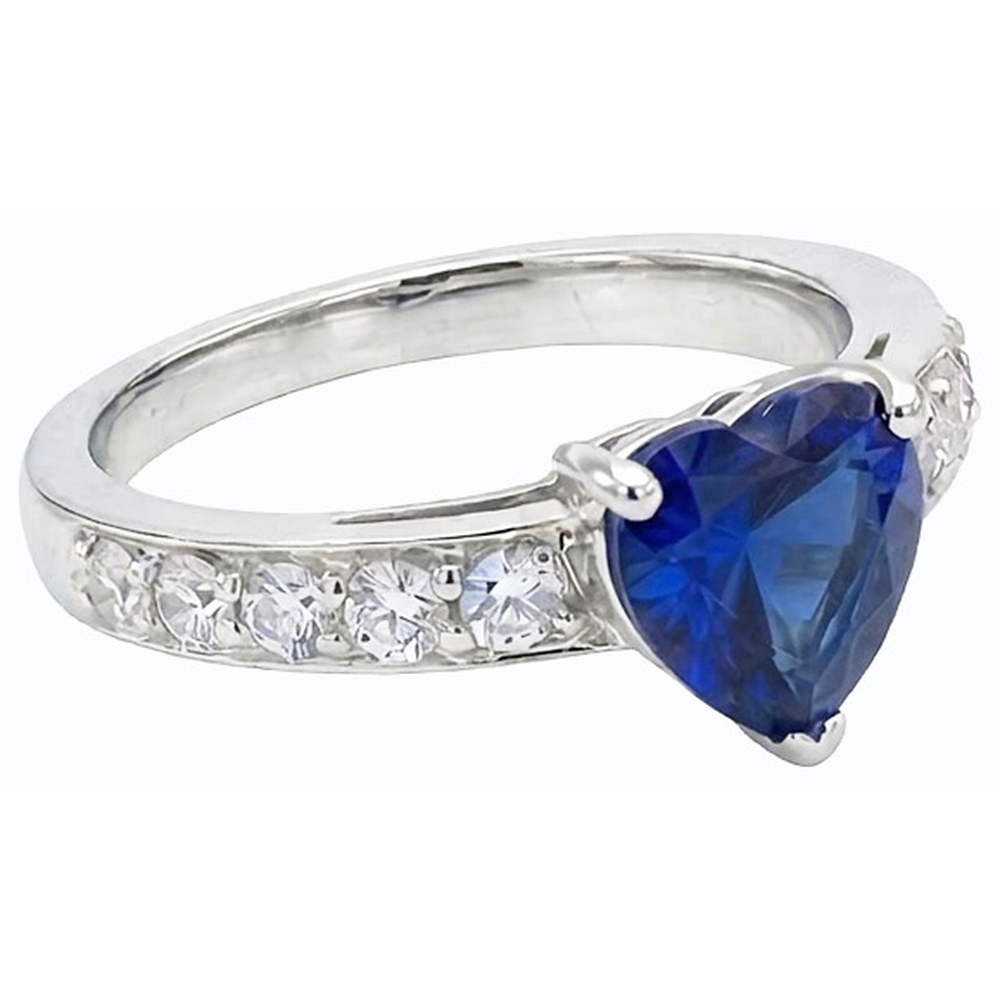 echter oval diamant 3.50Karat ring Detailansicht