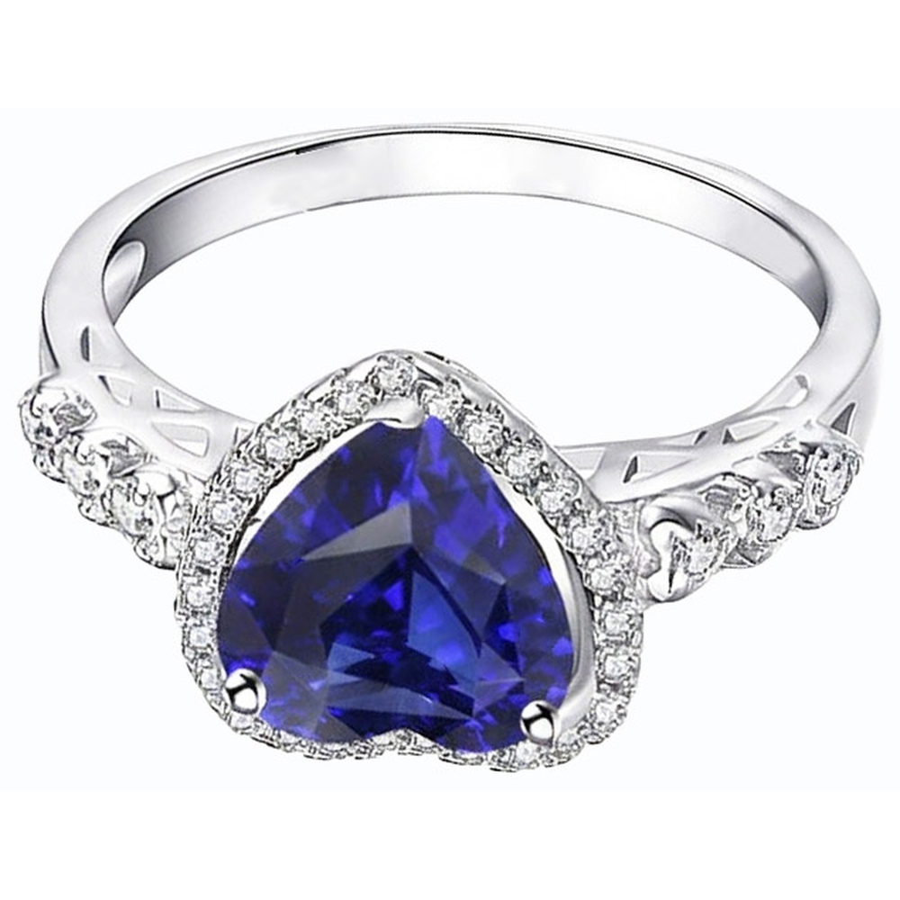 echter round diamant 3.50Karat ring Detailansicht