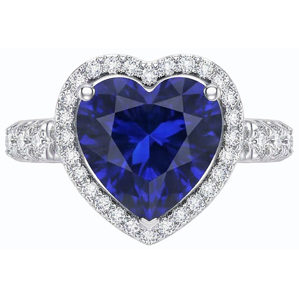echter round diamant 3.50Karat ring Profilansicht