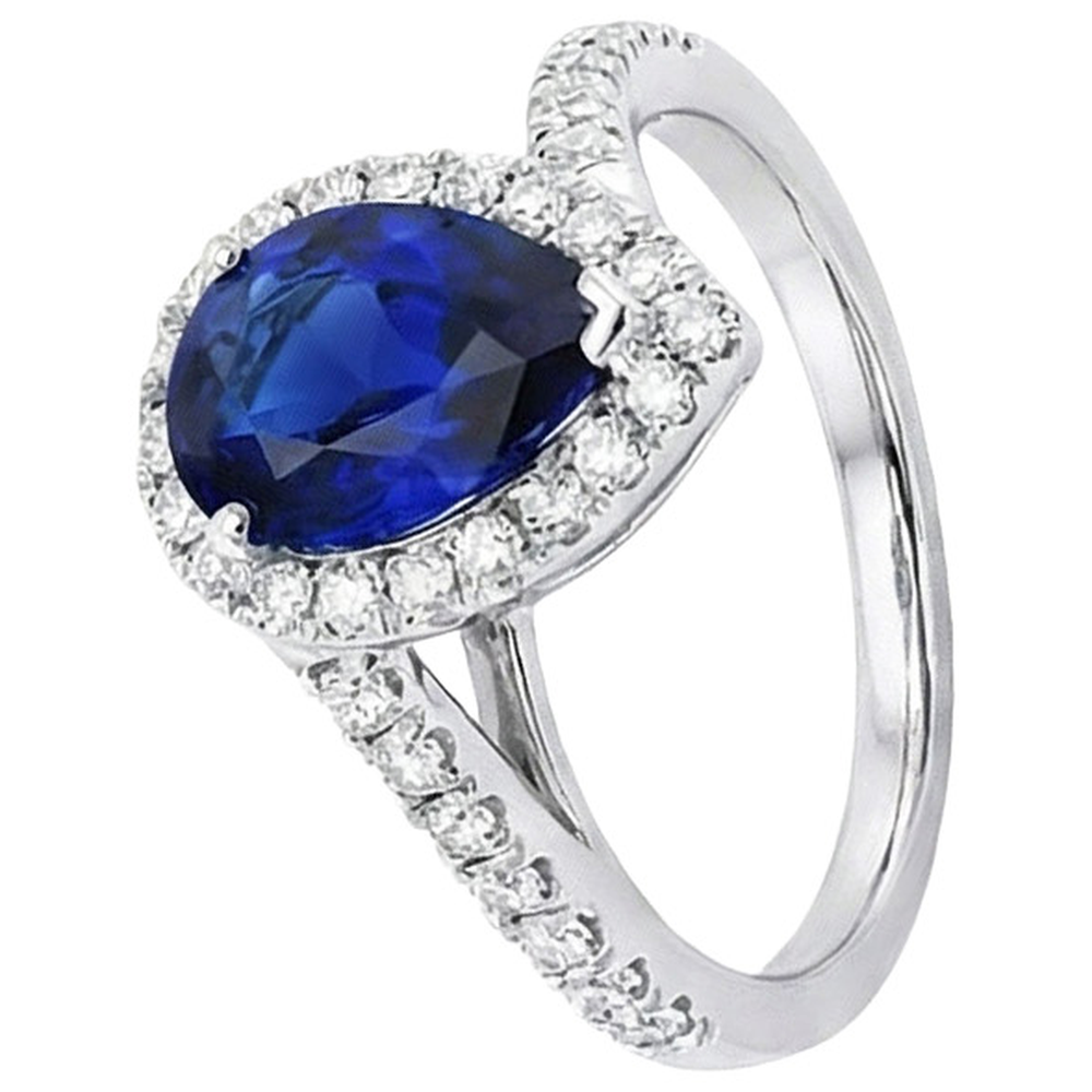 echter round diamant 4.50Karat ring Detailansicht
