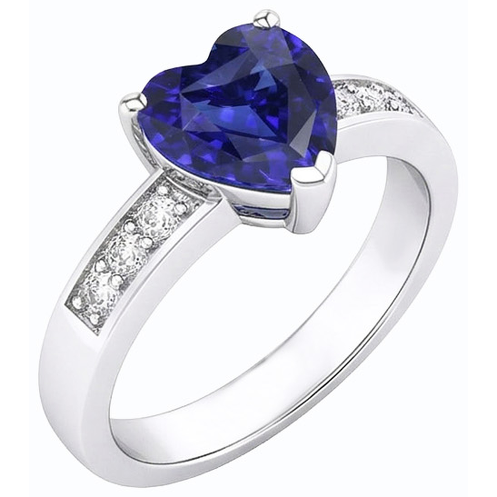 echter round diamant 2.50Karat ring Detailansicht