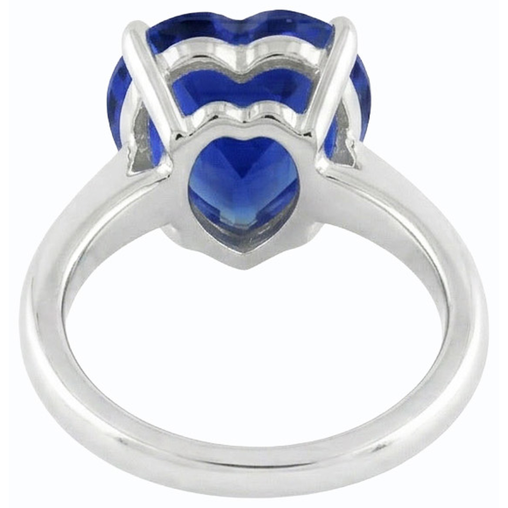 echter round diamant 2Karat ring Seitenansicht
