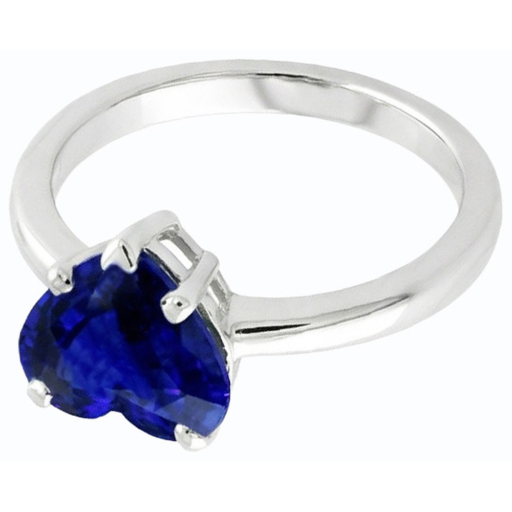 echter round diamant 2Karat ring Draufsicht