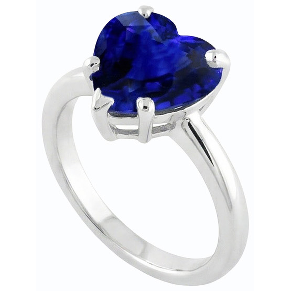 echter round diamant 2Karat ring Profilansicht