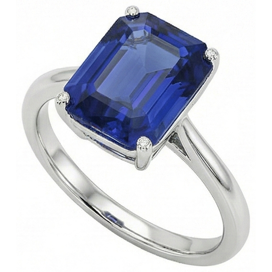 echter round diamant 1.50Karat ring Vorderansicht