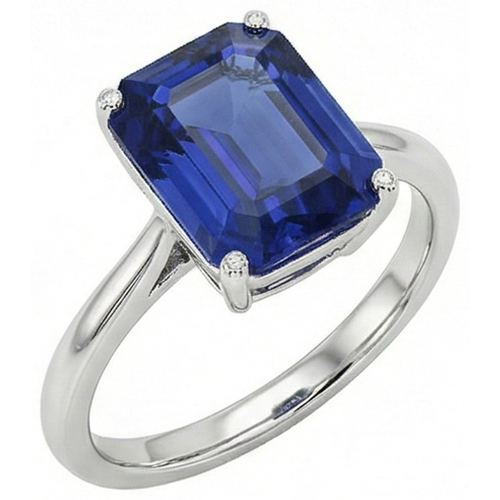 echter round diamant 1.50Karat ring Detailansicht
