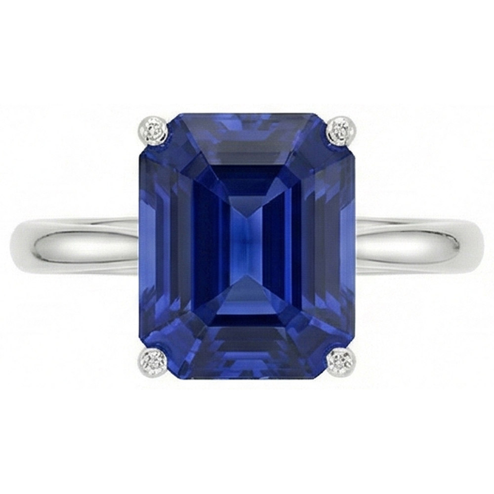 echter round diamant 1.50Karat ring Seitenansicht
