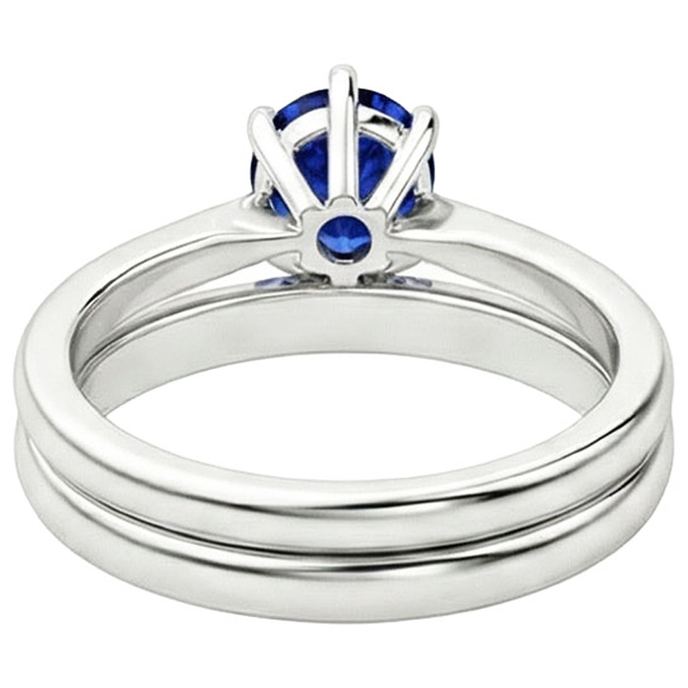 echter round diamant 2Karat ring Detailansicht